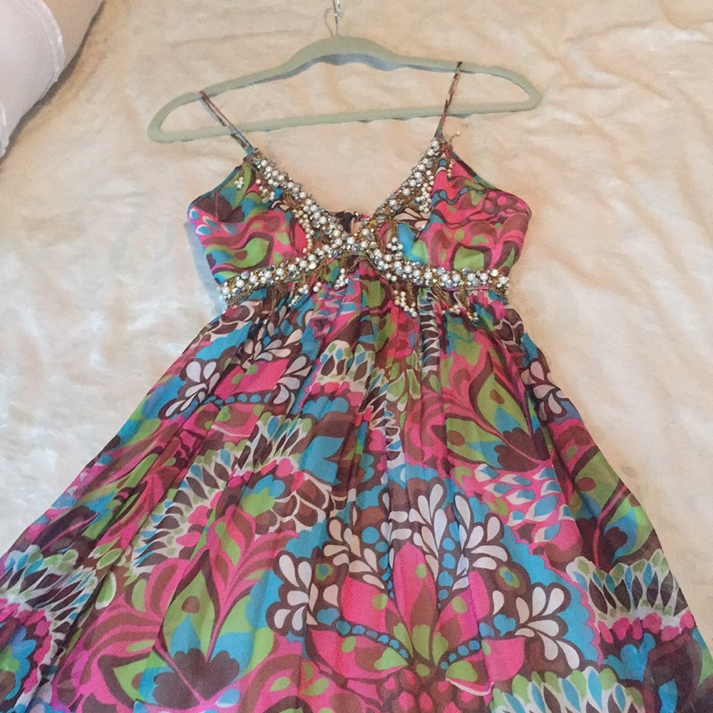 Milly silk maxi dress